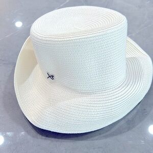 White summer hat
